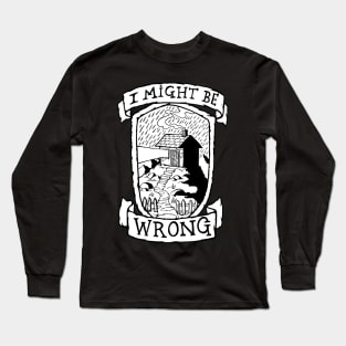 I Might be Wrong - Radiohead - Illustrated Lyrics. Long Sleeve T-Shirt